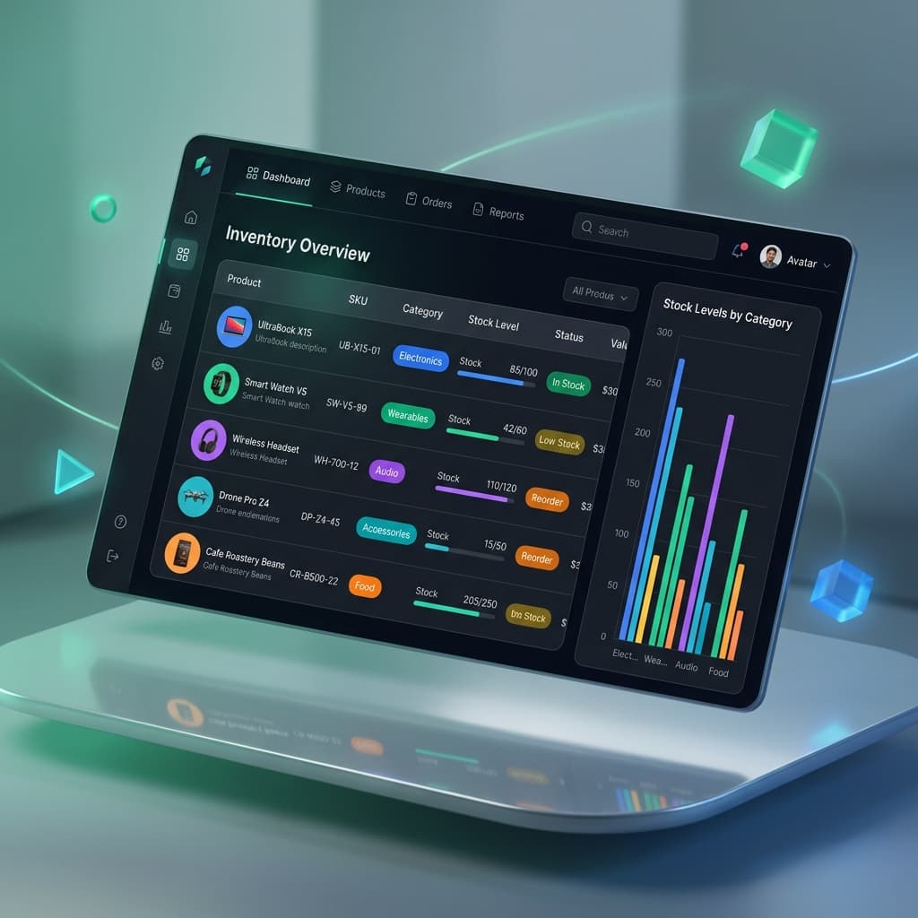 REAL-TIME STOCK SYNC